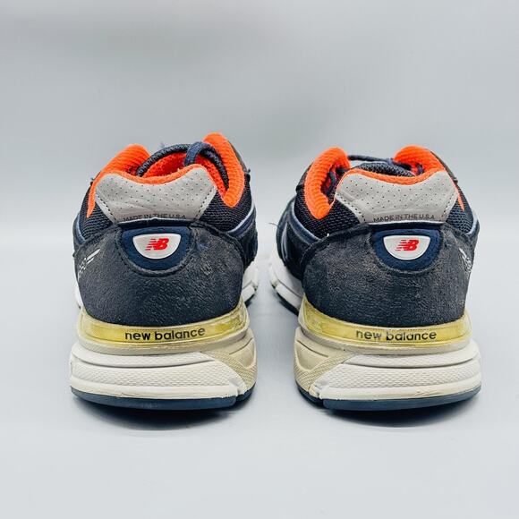 New Balance Shoes Womens 7 Blue 990v4 Running Athletic Sneakers Trainers - Picture 7 of 13